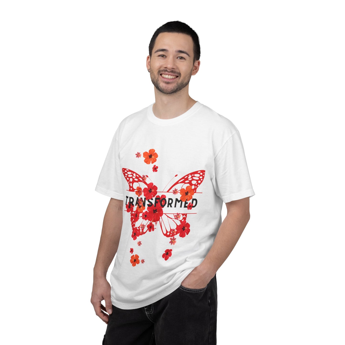 Transformed Butterfly Floral Tee