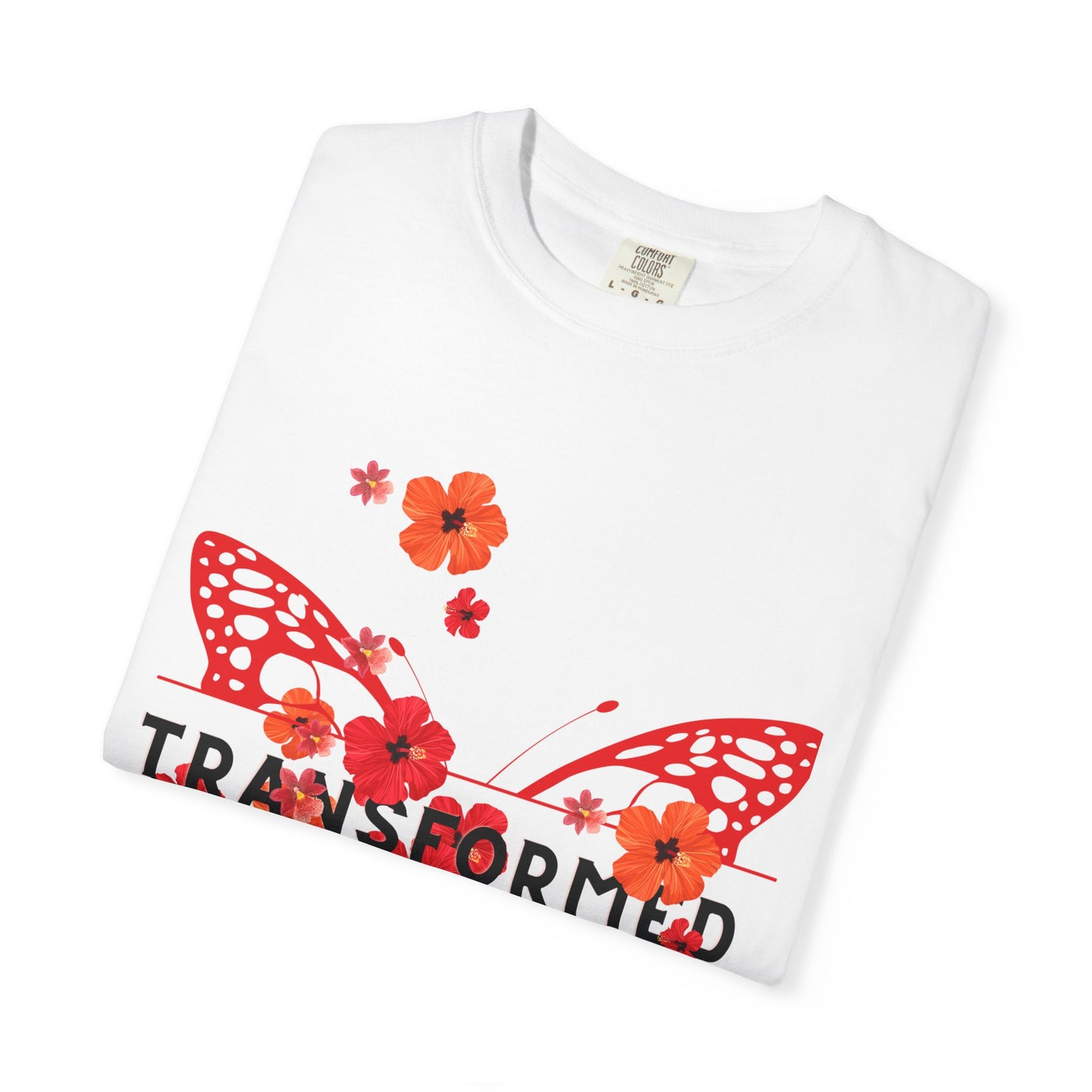 Transformed Butterfly Floral Tee