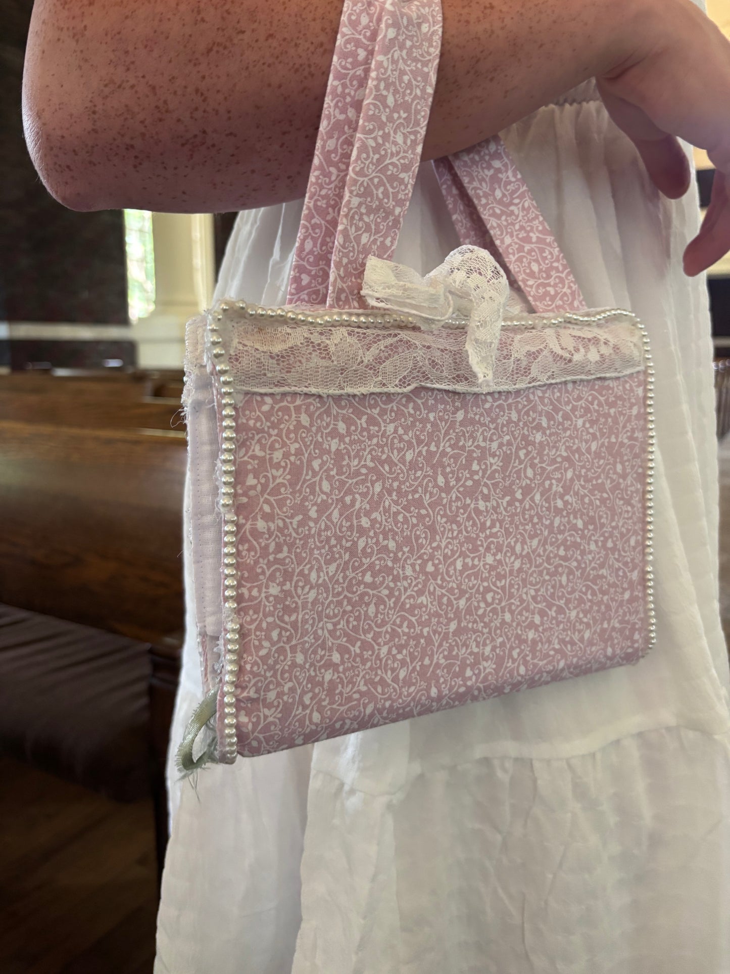 Beautiful Pink & Green Bible Covers Made to Inspire Every Quiet Moment